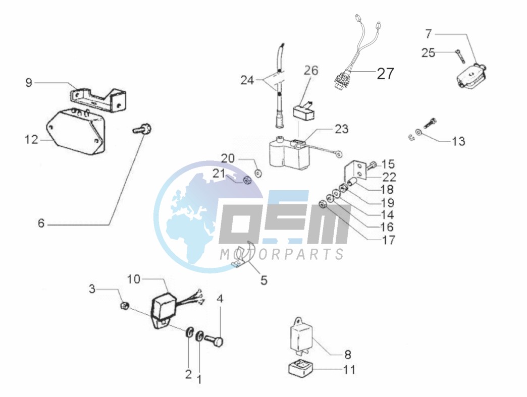 Voltage Regulators - Electronic Control Units (ecu) - H.T. Coil