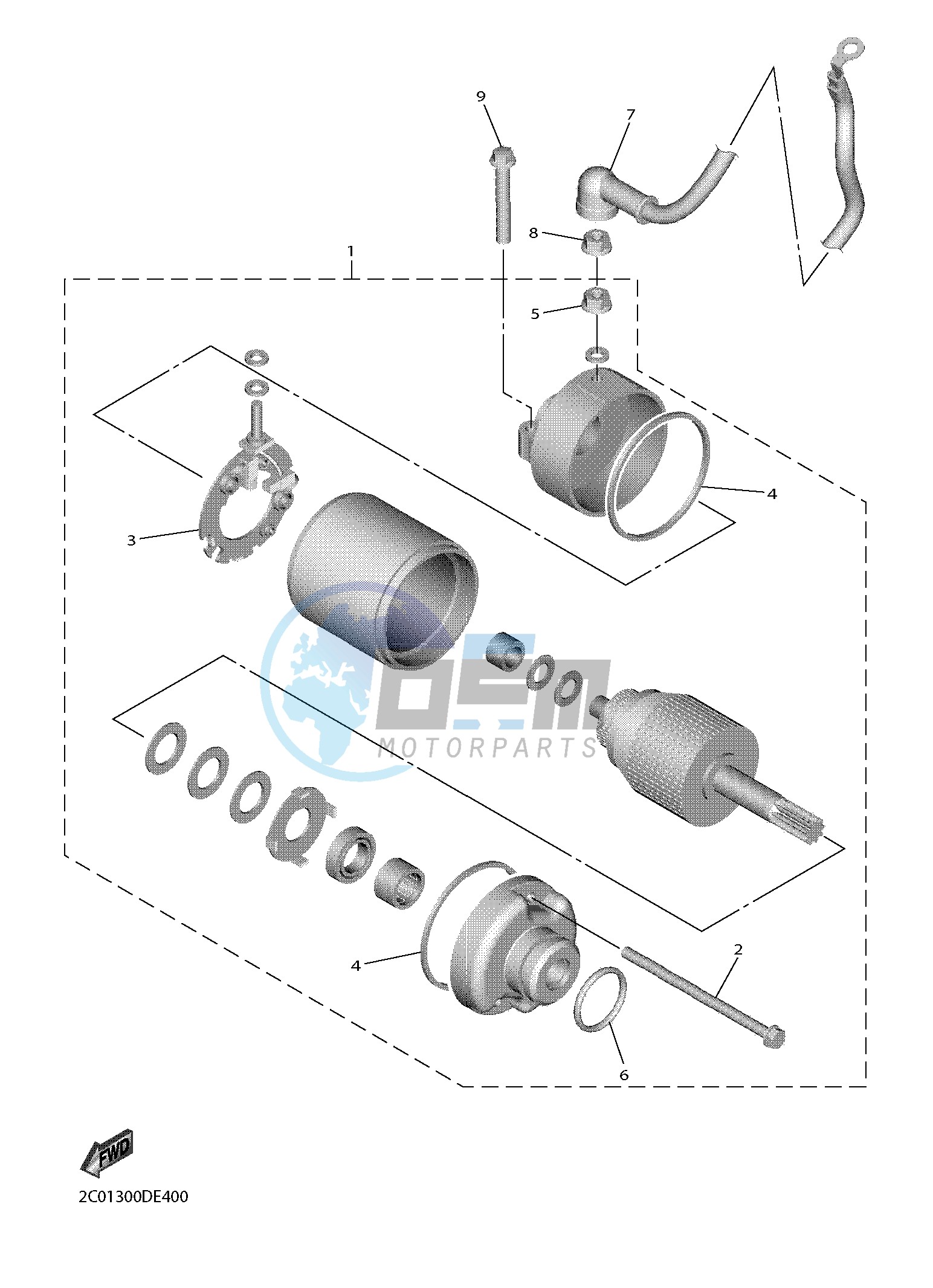 STARTING MOTOR