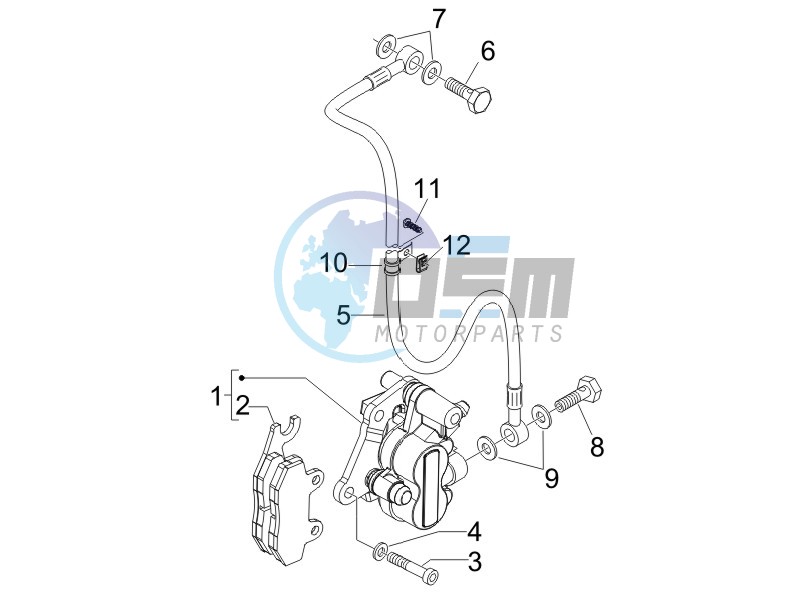 Brakes hose  - Calipers