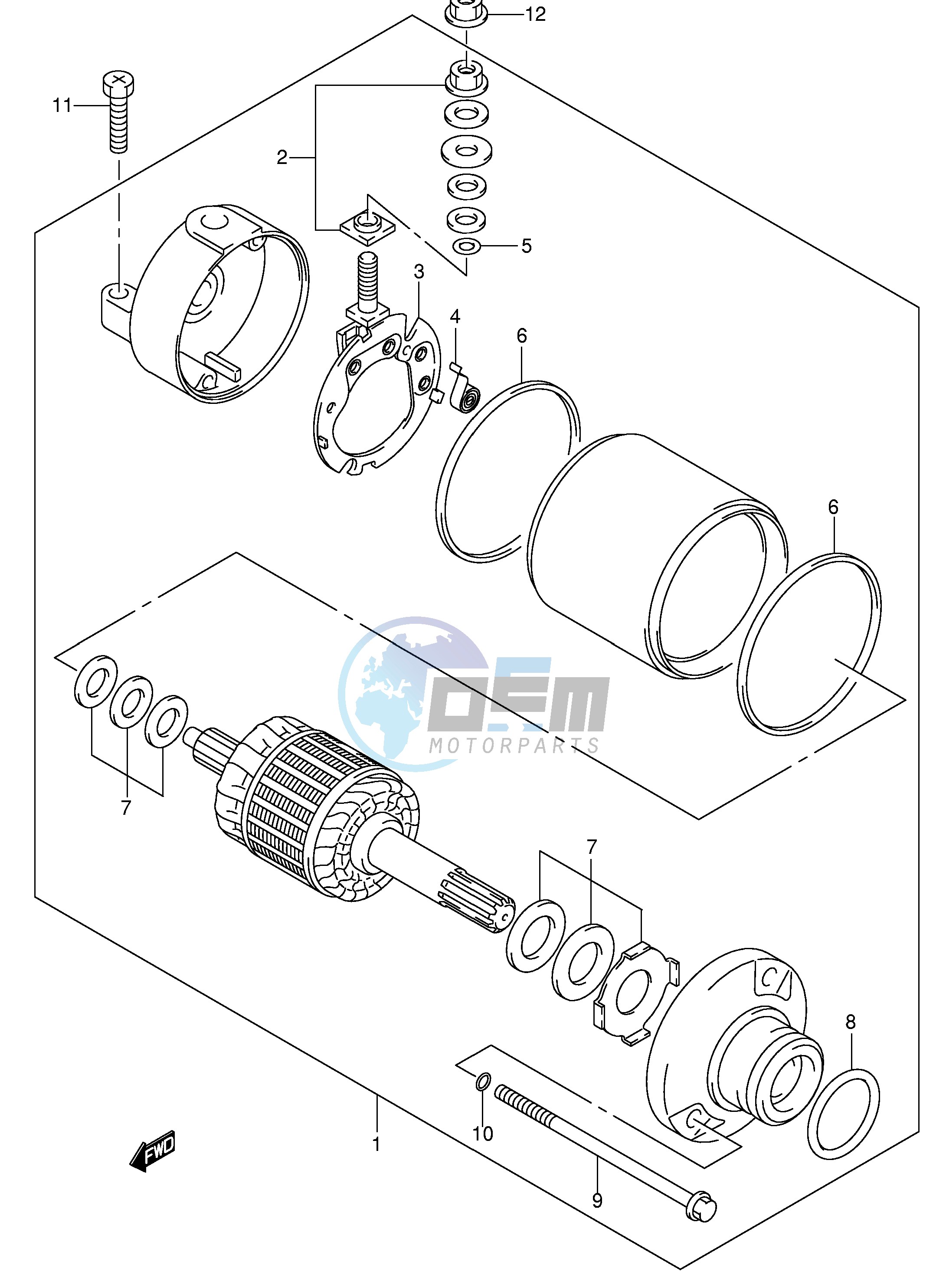 STARTING MOTOR