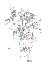 DT 8c drawing Drive Shaft Housing