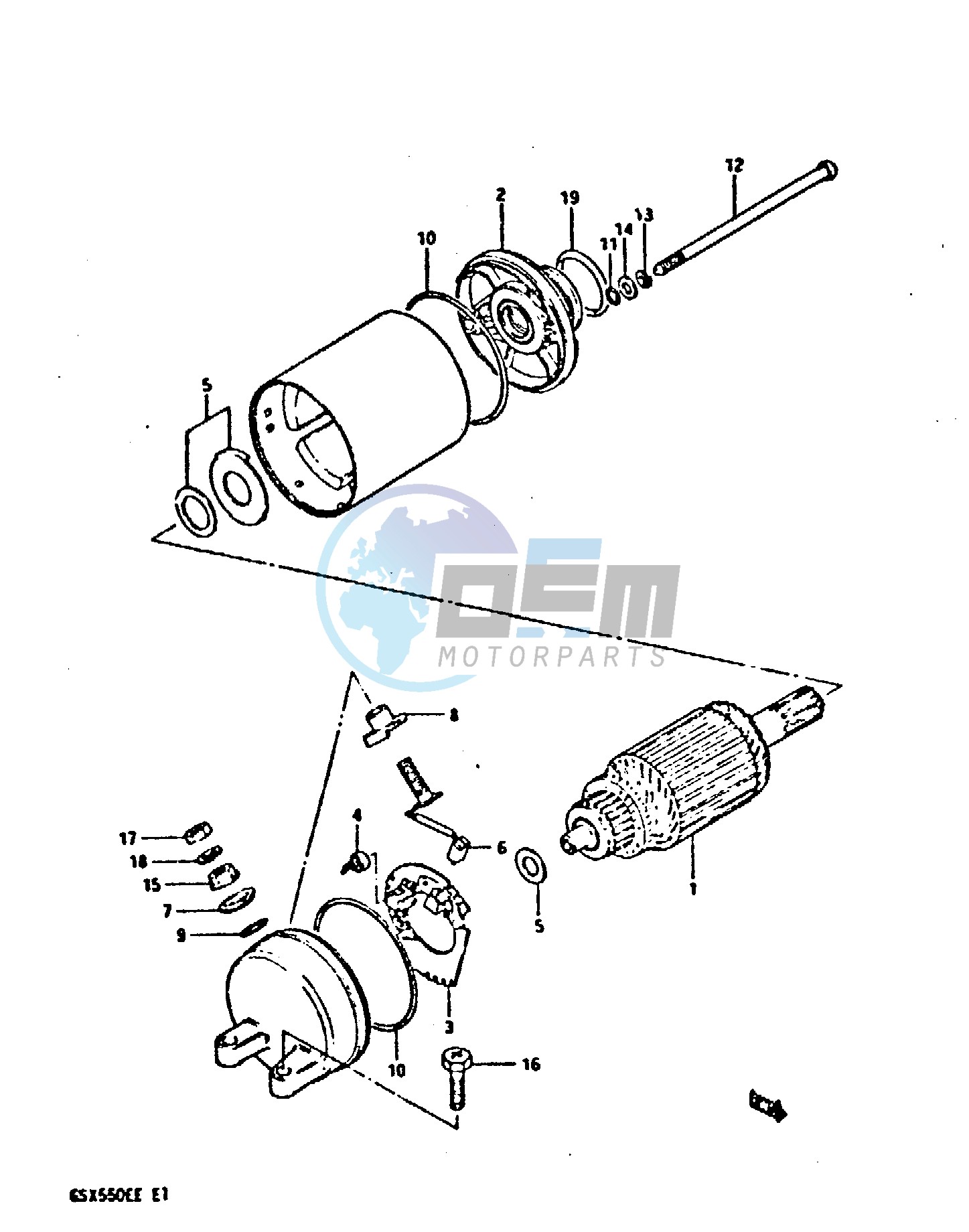 STARTING MOTOR