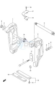 DF 250 drawing Clamp Bracket (DF 250S)