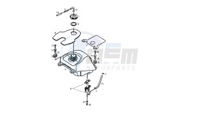 DXR - 200 CC VTHSM1B1A drawing FUEL TANK