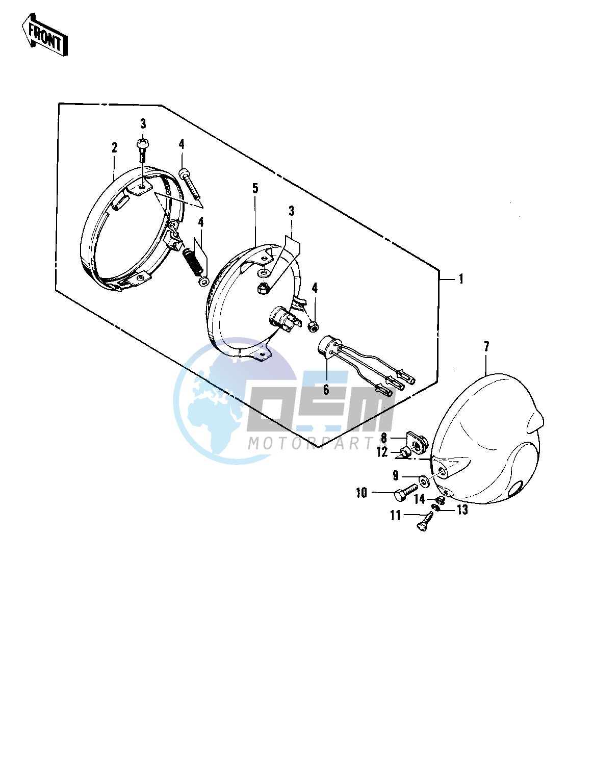 HEADLIGHT -- 75 S- -