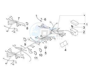 Liberty 125 4t Delivery e3 drawing Main cable harness