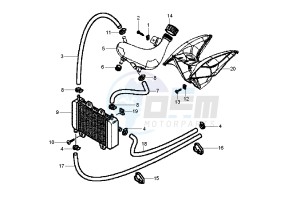 NRG POWER DD 50 drawing Cooling system