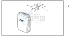 GL18009 Australia - (U) drawing FAIRING POUCH