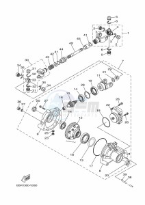 YFM450FWBD KODIAK 450 EPS (BHT2) drawing FRONT DIFFERENTIAL