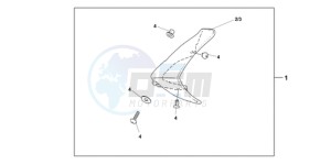 SH150D9 Europe Direct - (ED / KMH 2ED) drawing KNUCKLE VISOR SET