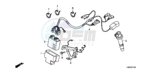 CRF150RBC drawing WIRE HARNESS