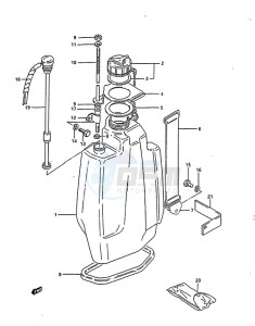 DT 140 drawing Oil Tank