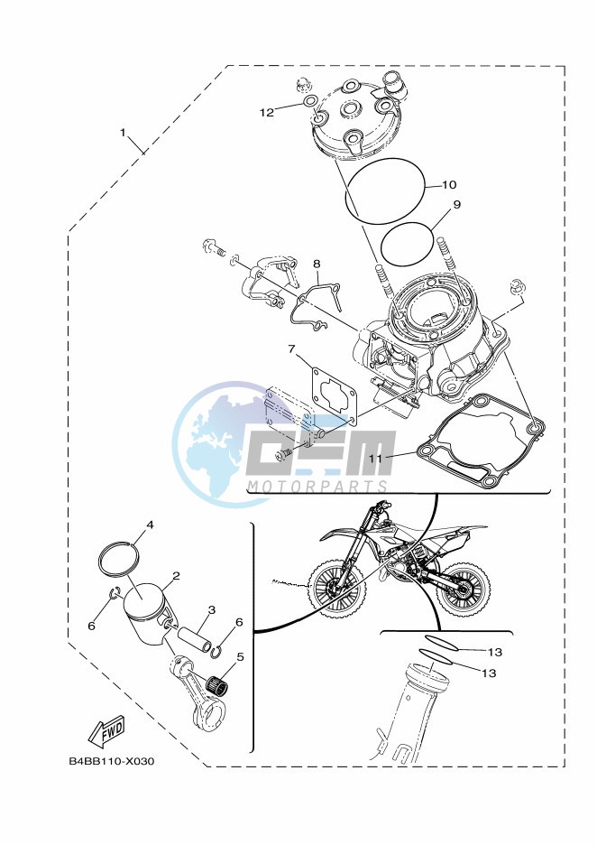 PISTON REBUILT KIT