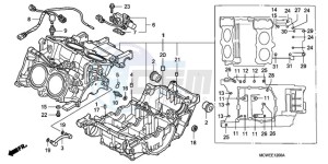 VFR8009 Ireland - (EK / MME TWO) drawing CRANKCASE