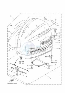 F225FET drawing FAIRING-UPPER