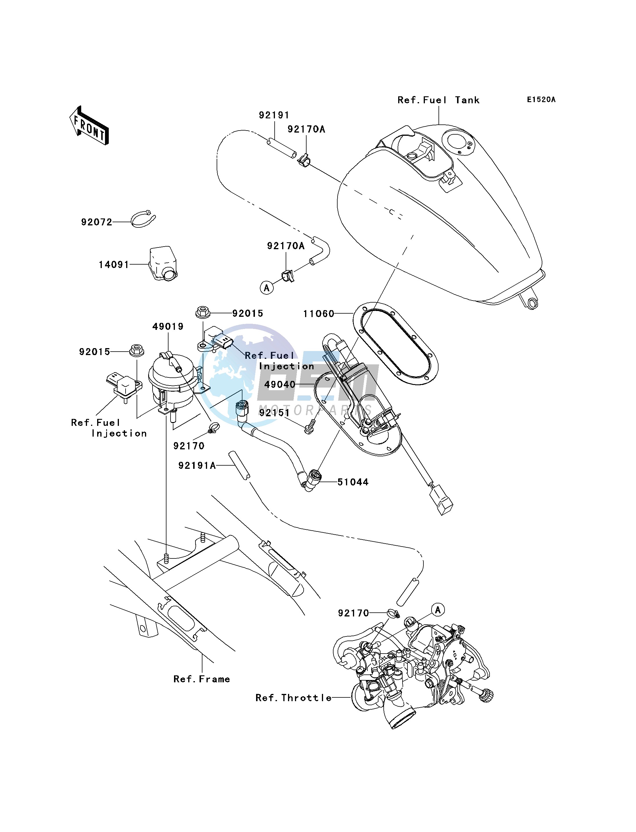 FUEL PUMP-- VN1500-J2- -