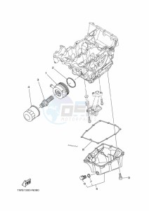 MT-07 MTN690 (BAT8) drawing OIL CLEANER