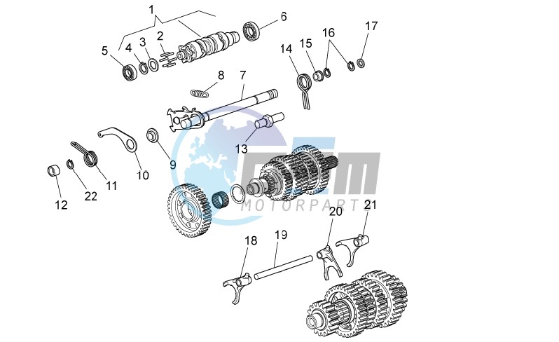 Gear box selector