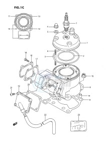 RM80 (E24) drawing CYLINDER (MODEL M N P R S)