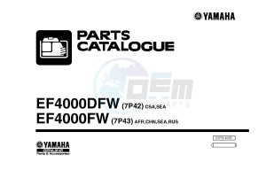 EF4000FW 358 (7P42 7P43) drawing .1-Front-Page