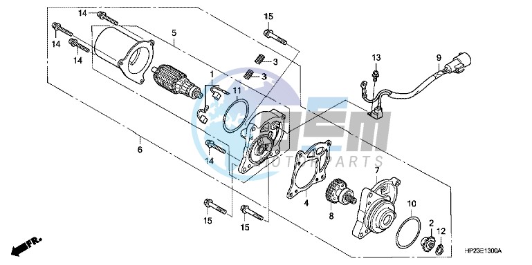 STARTING MOTOR