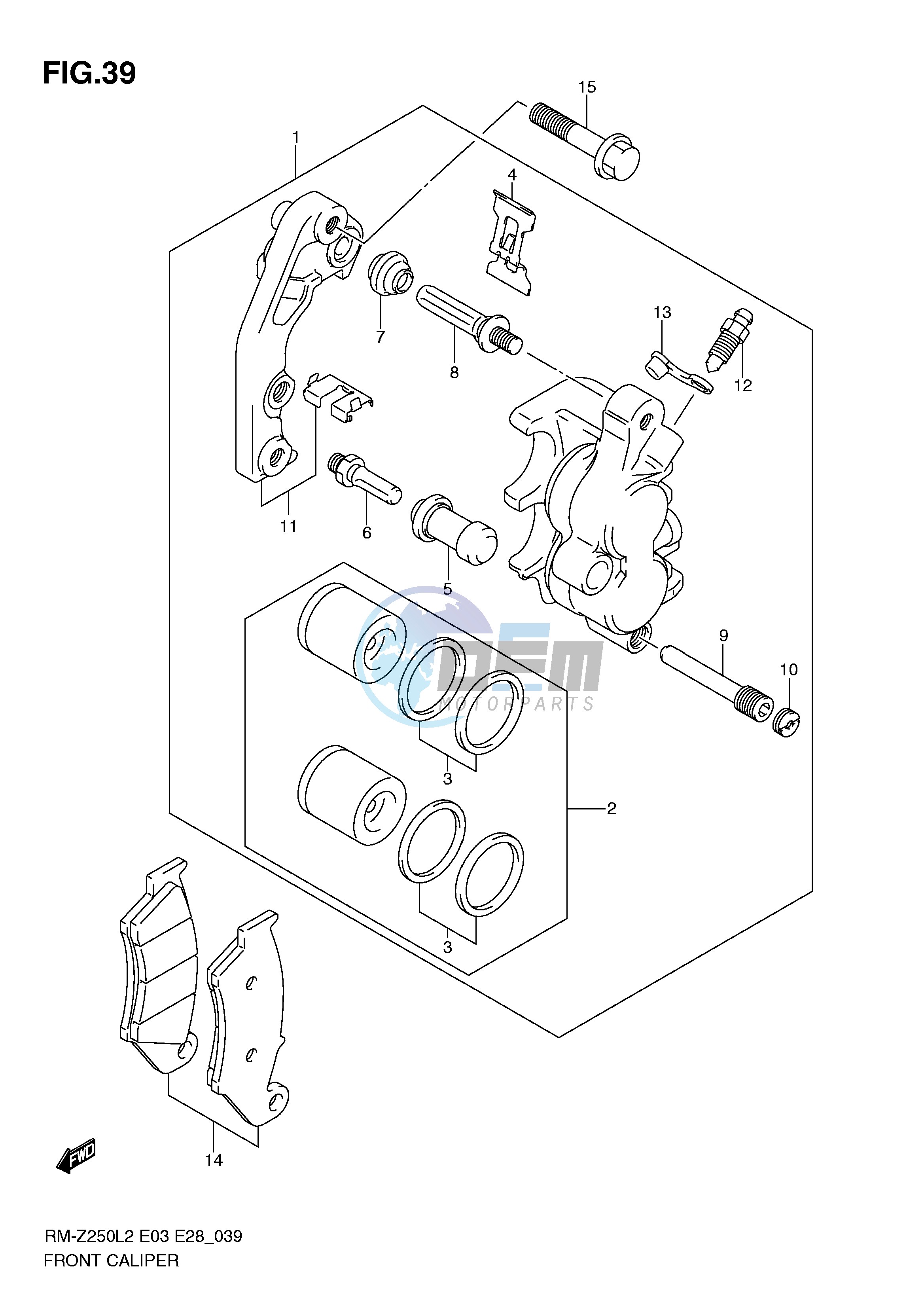 FRONT CALIPER