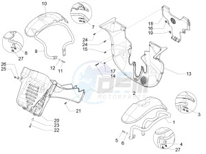 MP3 300 LT BUSINESS - SPORT ABS - ENJOY (EMEA) drawing Wheel huosing - Mudguard