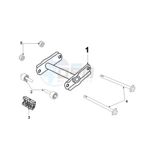 VIVA RSL4 drawing ENGINEMOUNT WITH LONG MOUNT RUBBERS