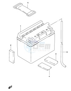 AY50 (P19) katana drawing BATTERY (MODEL K1 K2)