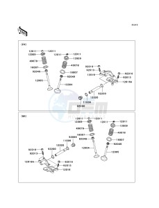 KSV 700 A [KFX 700] (A6F-A9F) A6F drawing VALVE-- S- -