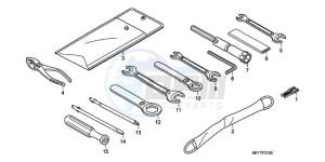 XL700V9 Europe Direct - (ED / SPC) drawing TOOLS