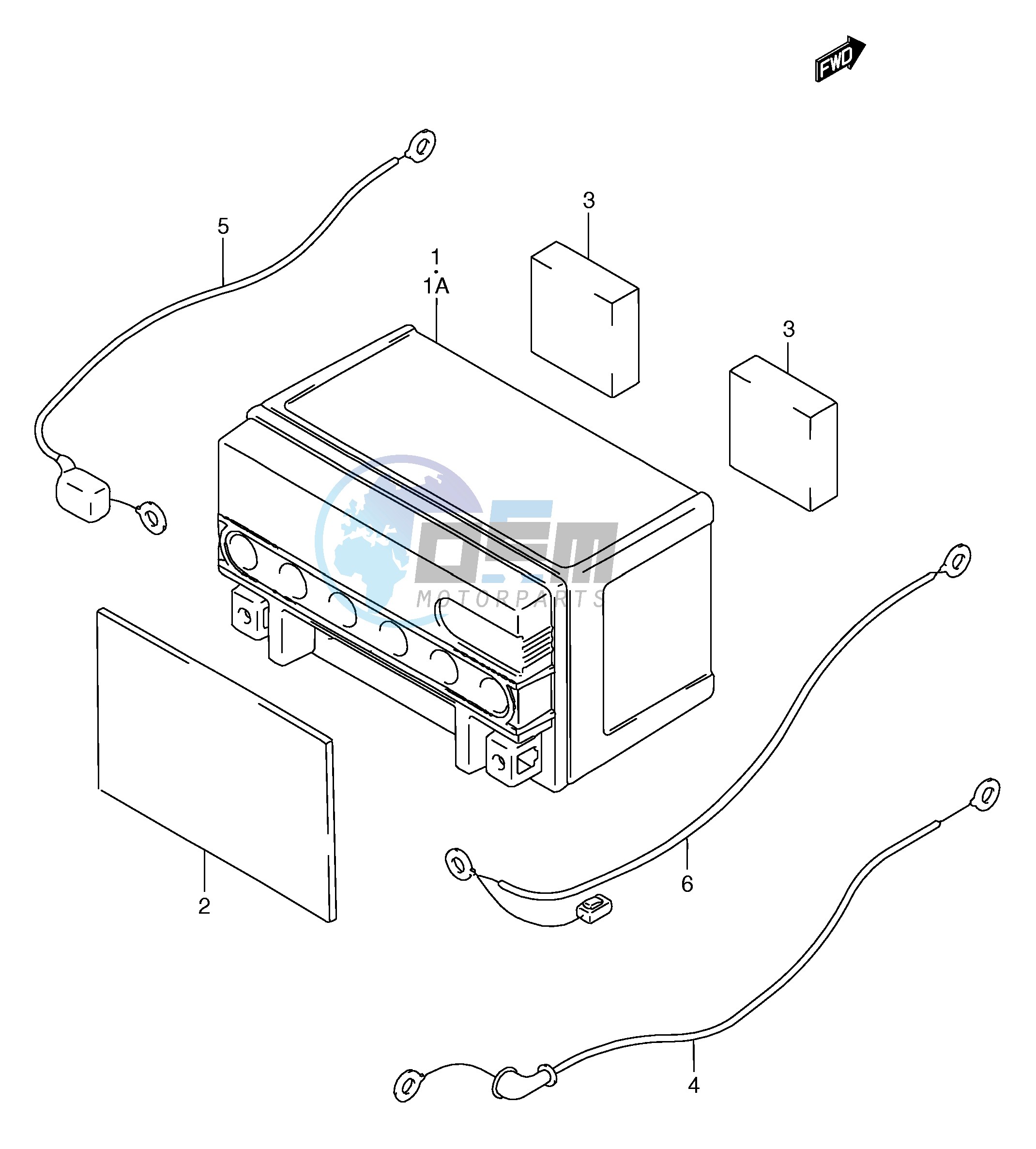 BATTERY (MODEL W X Y)