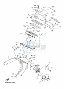 WR250F (BAK4) drawing INTAKE