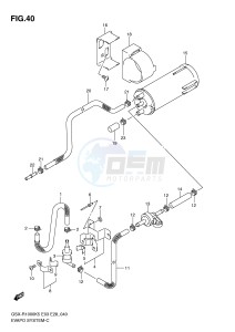 GSX-R1000 (E3-E28) drawing EVAPO SYSTEM (E33)