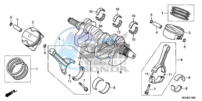 CRANKSHAFT/PISTON