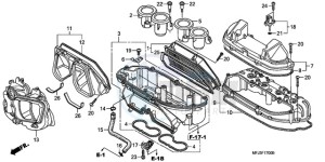 CBR600RA9 BR / ABS MME - (BR / ABS MME) drawing AIR CLEANER