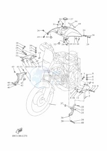 XTZ690D-B TENERE 700 (BEH2) drawing FUEL TANK 2