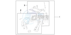 VFR8009 U / MME TWO drawing REAR CARRIER