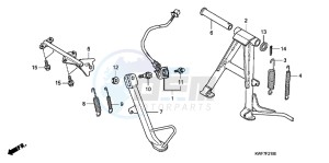 CBF125MB drawing STAND