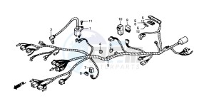 NSR125R drawing WIRE HARNESS