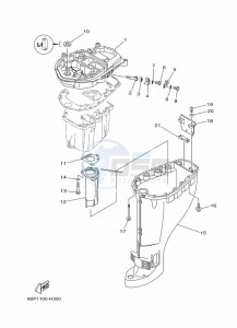 F25LA-2009 drawing UPPER-CASING