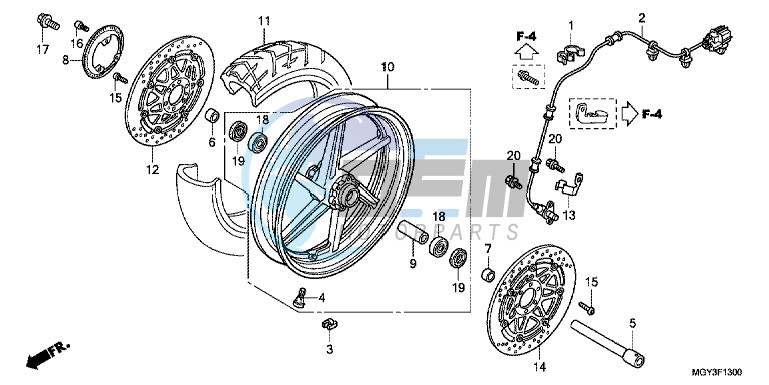 FRONT WHEEL