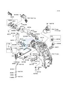 ZZR1400_ABS ZX1400D8F FR GB XX (EU ME A(FRICA) drawing Air Cleaner