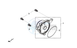 HD 300I ABS (L9) EU drawing CHAIN / COVER CYLINDER HEAD