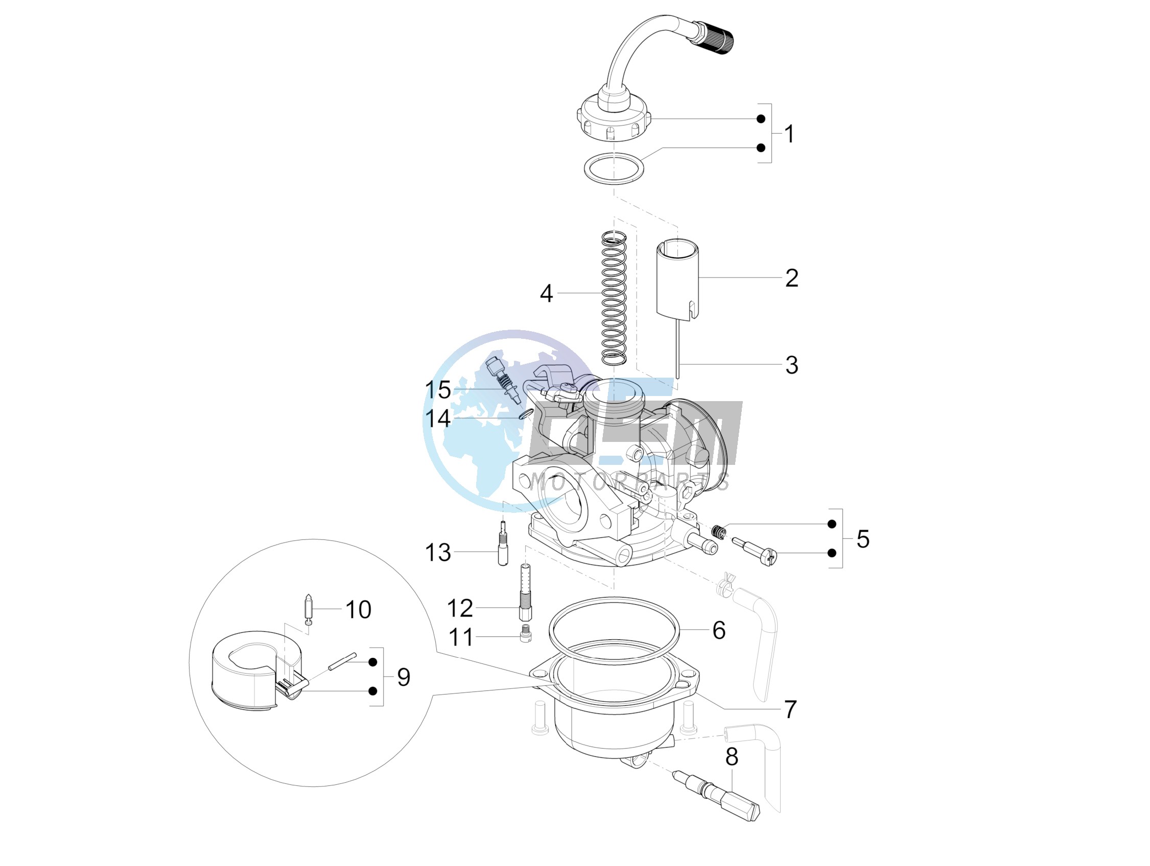 Carburetor's components