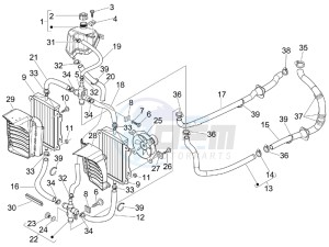 GTS 300 ie Super (EMEA, APAC) (AU, HK, IN, IT, J, SG, TW, UK) drawing Cooling system