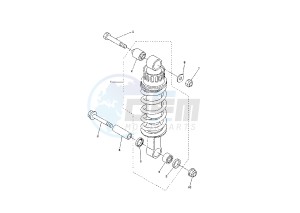 FZ6 FAZER 600 drawing REAR SHOCK ABSORBER