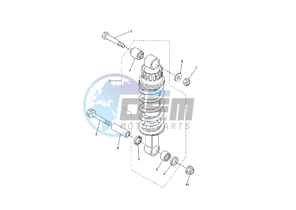 REAR SHOCK ABSORBER