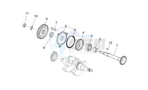 RXV 450-550 Street Legal drawing Transmission shaft