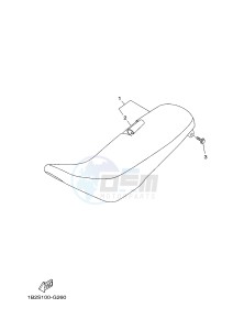 TT-R125 TT-R125LW (2CP4) drawing SEAT